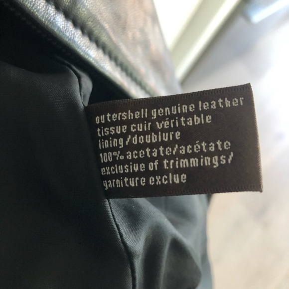 Danier Leather Black Leather Jacket - Picture 5 of 5